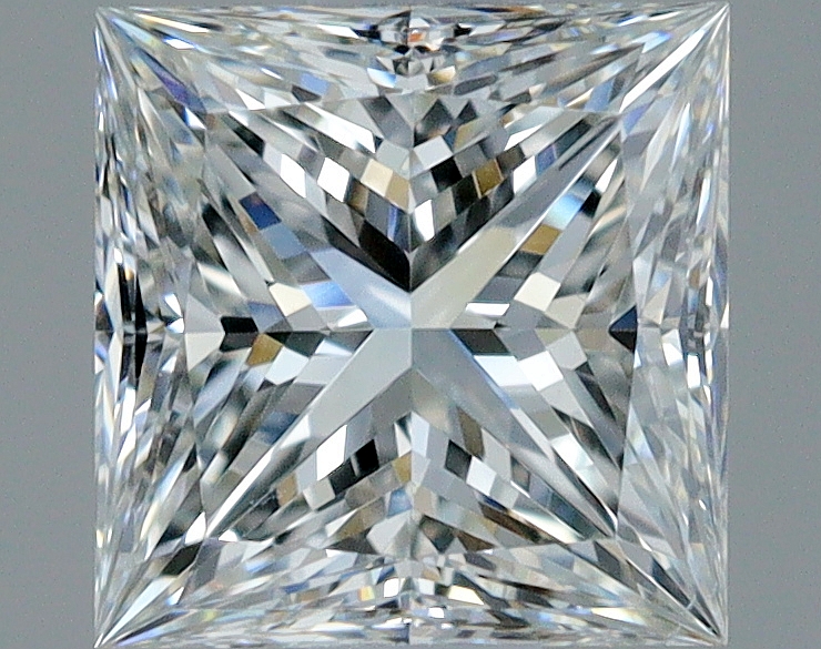 1.01 Carat Princess Cut Natural Diamond
