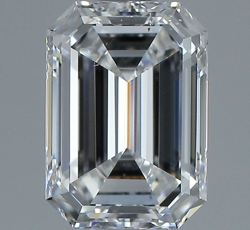 1 Carat Emerald Cut Natural Diamond